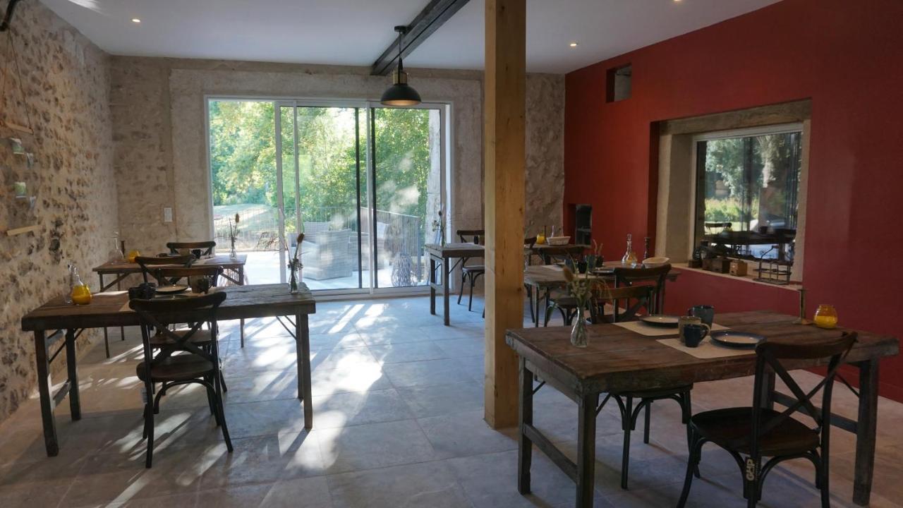 Le Moulin De Moquesouris - Chambres D'Hotes Et Table D'Hote Nazelles-Negron Exterior photo